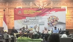 DPRD Kabipaten Kediri Gelar Diskusi Tematik Bersama Media Menjaga Semangat Toleransi