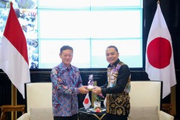 Empat Tahun Bertugas, Konjen Jepang Takeyama Kenichi Pamit pada Wali Kota Surabaya Eri Cahyadi