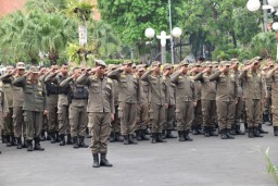 Satpol PP Surabaya Siagakan 1.450 Personel Amankan Libur Idulfitri 2025 di 13 Lokasi Rawan