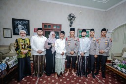 Kapolda Jatim Kunjungi Ketua Umum MUI di Kota Kediri