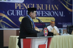 Pengukuhan Guru Profesional dalam Jabatan Batch 2 Tahun 2024 dihadiri Bupati Jeneponto