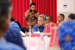 Bupati Jeneponto Paris Yasir Bertemu Gubernur Sulsel Bahas Optimalisasi Sistem Pengairan dan Swasembada Pangan