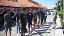 Pelajar Tawuran di Surabaya Digembleng Disiplin di KANRI 