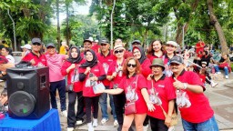 Kemeriahan Pra-Hari Pattimura ke-208 Warnai Taman Bungkul Surabaya