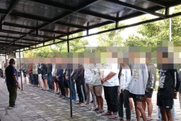 44 Pemuda Pesta Miras dan Vandalisme di Surabaya Dikirim ke Liponsos