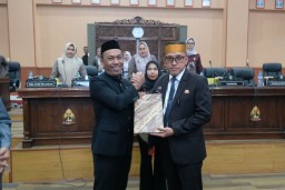 DPRD Kabupaten Jeneponto menggelar rapat Paripurna Penyerahan Ranperda Pelaksanaan APBD Tahun Anggaran 2024