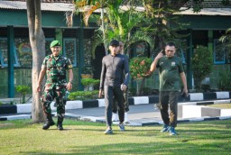 Jaga Kebugaran dan Kekompakan, Kodim 0817/Gresik Adakan Olahraga Bersama