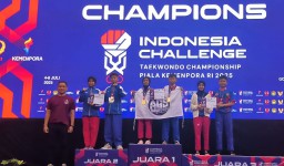 Jaguar Taekwondo Surabaya Borong Medali Poomsae Kejuaraan Indonesia Challenge Taekwondo Championship Piala Kemenpora RI