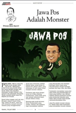 JAWA POS ADALAH MONSTER