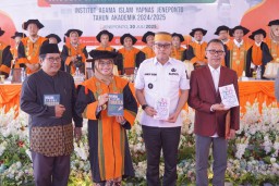 Bupati Jeneponto Hadiri Wisuda Sarjana XIX dan Launching Institut Agama Islam YAPNAS