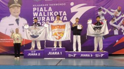 Jaguar Taekwondo Surabaya Konsisten Dukung Atlet Berprestasi Nasional dan Internasional   