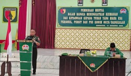 Bintal Kodim/0829, Perkuat Iman dan Moral Prajurit