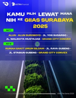 AKSES MUDAH MENUJU GIIAS SURABAYA 2025