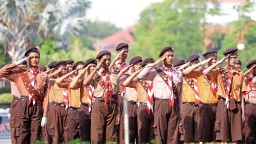 Peringati Hari Pramuka Ke-64, Wawali Armuji Dorong Penguatan Karakter dan Gotong Royong Generasi Muda