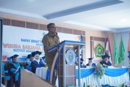 Bupati Jeneponto Hadiri Wisuda Magister dan Sarjana XXII Al Amanah