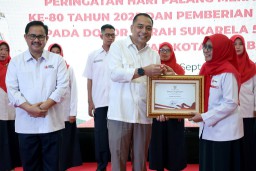 Peringatan Hari PMI ke-80, Wali Kota Eri Apresiasi 425 Pendonor Sukarela