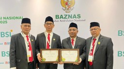 Raih Tiga Penghargaan Sekaligus, Pemkot dan Baznas Surabaya Borong Prestasi di Baznas Awards 2025