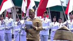 Gelorakan Semangat Juang di Hotel Majapahit, Pidato Yona Bagus Widyatmoko Getarkan Panggung Teatrikal