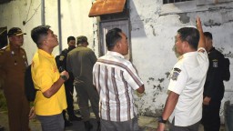 Cegah Aktivitas Negatif, Satpol PP dan Gabungan Petugas Awasi Ketat Eks Lokalisasi Moroseneng