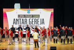 Lomba Padus Antar Gereja 2025: Keberagaman Surabaya Lintas Generasi hingga Aksi Bahasa Isyarat Finalis