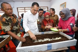 Pengolahan Sampah Mandiri RW 3 Bubutan Jadi Percontohan Kampung Pancasila di Surabaya