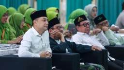 Hadiri HIDMAT Muslimat NU Ke-XI, Wali Kota Eri Cahyadi Sampaikan Program Kota Wakaf dan Kampung Pancasila