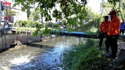 Semburan di Sungai Rungkut Dipastikan Aman, BPBD Surabaya Imbau Warga Tenang
