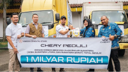 Chery Hadir Bersama Masyarakat Terdampak Banjir dan Longsor di Aceh dan Sumatera, Salurkan Bantuan dan Dukung Pemulihan