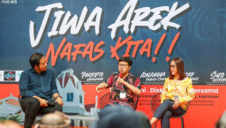 Jiwa Arek Nafas Kita Pemuda Lintas Suku Surabaya Teguhkan Semangat Persatuan
