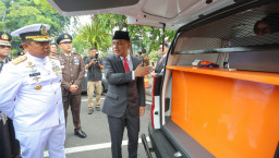 Walikota Eri Cahyadi Launching Parkir Non Tunai