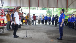 Bupati Jeneponto Resmi Lepas Armada Damkar