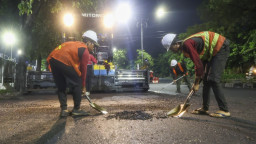 Pemkot Surabaya Genjot Pemeliharaan Jalan Gelontor Anggaran Rp40 M