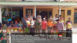 Babinsa Telang Dampingi Penyuluhan dan Pembagian 2 Ton Benih Padi di Poktan Tunas 4