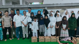 SMSI Surabaya Gelar Safari Ramadan Jrmput Bola Salurkan Santunan di Dua Panti Asuhan