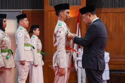 Duta Pancasila Paskibraka Dilantik