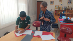 LBH GP Ansor Jatim dan FH UWKS Surabaya MoA Perkuat Riset Hukum dan Program Magang Mahasiswa