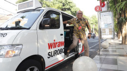 Pemkot Surabaya Tunggu Arahan Presiden soal WFH, Wali Kota Eri Siapkan Skema Alternatif Hemat BBM