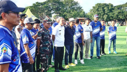 Bupati Jeneponto Resmi Buka Turnamen Sepak Bola Bupati Cup I