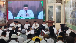 Perkuat Sinergi, PCNU Gelar Halalbihalal di Kantor Sejarah Bubutan