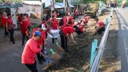 ASN Surabaya Konsisten Lakukan Kerja Bakti Indonesia ASRI