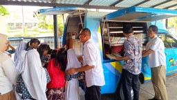 Pemkot Surabaya Tambah Empat Mobil Perpustakaan Listrik