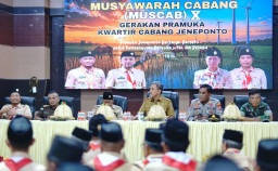 Bupati Jeneponto Hadiri Muscab Gerakan Pramuka