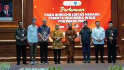 Gubernur Jatim Khofifah Indar Parawansa Terima Rombongan Walk of Peace