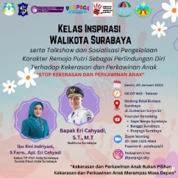 Pemkot Surabaya Buka Kelas Inspirasi Cegah Kekerasan