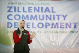 Jabar Bergerak Zilenial Tebar Aksi Kemanusiaan Wujudkan Mimpi