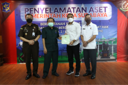 Sinergi Dengan Kejaksaan, Pemkot Surabaya Selamatkan Asetnya