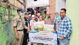PDAM Surabaya Bedah Rutilahu dan Bangun Jamban Sehat