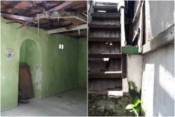 Musala di Nyamplungan Surabaya dalam Renovasi