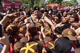 Walikota Eri Ajak Anggota Amalkan Tri Satya dan Dasa Dharma