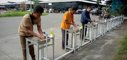 PIOS Sediakan Waatafel Hingga Hand Sanitizer